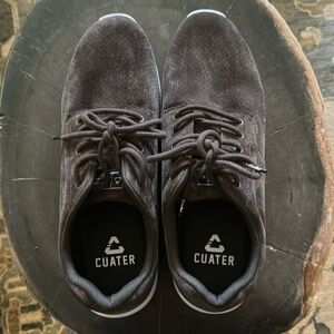 Cuater by Travis Mathew men’s brown suede lace up sneaker shoes.